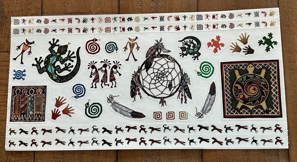 PSX Design Scrapbook Sticker Sheet ~ U Pick ~ BEACH~Love~WINE~Native American