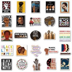 100 pcs BLM Stickers, Human Rights, Hydro flask laptop no residue, 099
