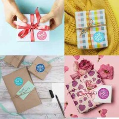 1000Pcs 1″ Assorted Floral Thank You Stickers Round Gift Wrapping Sealing Labels