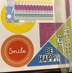 Creative Memories PRISMATIC Sticker(3) Colorful Celebrating Everyday Life. NLA