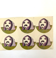 Vintage 1970’s School Classroom BUTTON STICKERS (Lot)