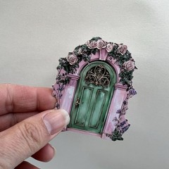 English Cottage Door Cardstock Stickers Scrapbooking Junk Journaling Collage