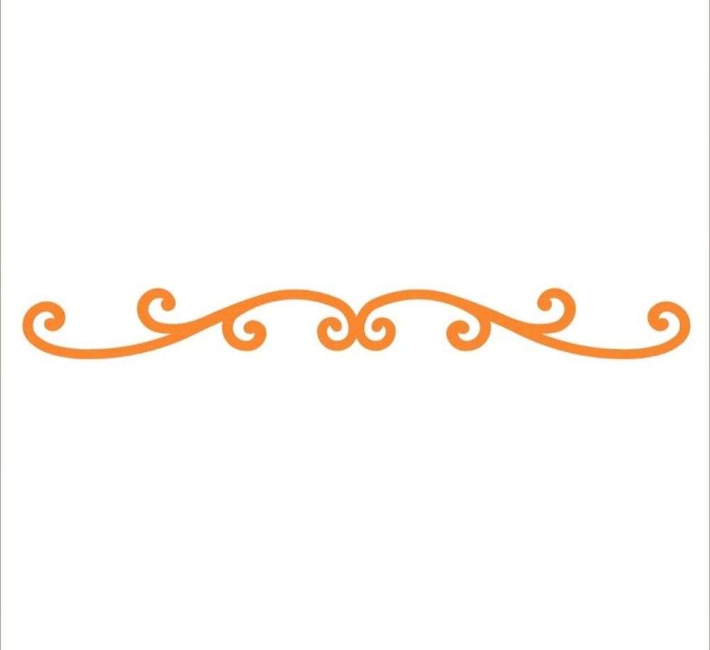 AccuCut Die Border-Flourish Extra Long Cut BR102XLC