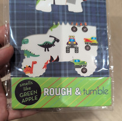 Paper House Scratch & Sniff Sticker Folio Rough &Tumble 432 Stickers Green Apple