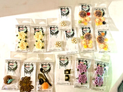 Mixed Resin Embellishments By Marion Smith Designs For Arts & Crafts