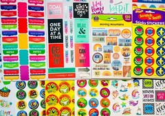 400 Cute Stickers 4 Youth Teens – Well Being, Quotes, Inspirational Decorate DIY