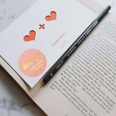 Thank You Stickers Small Business – 500Pcs 1Inch Shipping Supplies, Elegant Labe