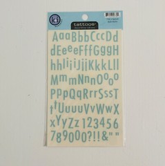 K I Memories Tattoos Decorative Rub-Ons