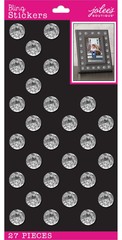 Jolee’s Boutique Themed Stickers-Medium Clear Gems – 6 Pack
