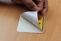 Printable Vinyl Sticker Paper for Inkjet Printer – 20 Sheets Glossy Sticker P…