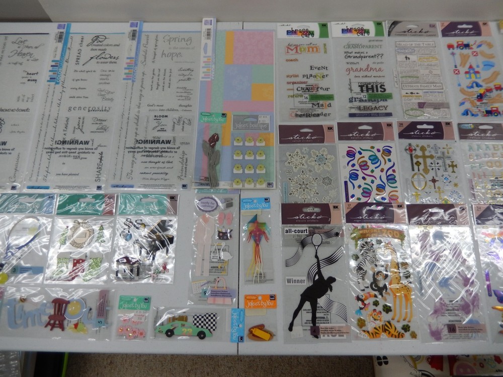 Jolee’s Boutique EK Success Sticker Variety Lot Approx. 40