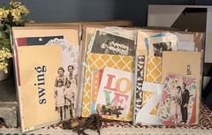 50pc JUNK JOURNAL Paper Pack Vintage Paper Ephemera Mystery Scrapbook Card Lot