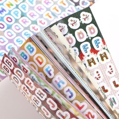 Vibrant 3000+ Piece Alphabet Sticker Book – Ideal for Crafting & Decorating