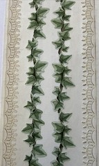 GREEN IVY & LACE BORDER Sticker (4pc)Creative Memories •Garden•Plant•Card Making