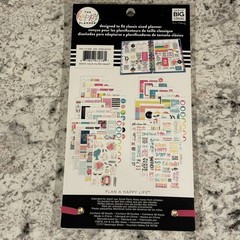 NEW Happy Planner Sticker Book – Happy Quotes 496 Pieces 🌈☀️🪩✨🪴🌼