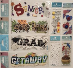 JOLEE’S BOUTIQUE Lot of 31 packs All Dimensional Scrapbooking Stickers