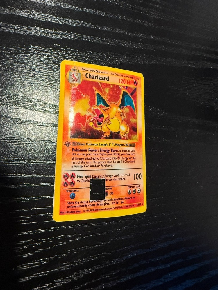 Charizard Pokemon Credit Card Decal/Sticker/Skin