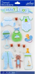 EK SUCCESS – JOLEE’S BOUTIQUE – BABY BOY MIXED STICKERS