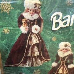 1 Pack Vintage Stickers – 1996- Hallmark Barbie Stickers – 4 Sheets- Holiday NEW