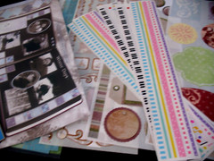 Lot Frosty Prints,Photo Mounting Paper, Tropical combo pack-Gr Lengths Chalet, +