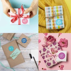 1000pcs Assorted Floral Thank You Stickers 1″ Round Adhesive Sealing Labels USA