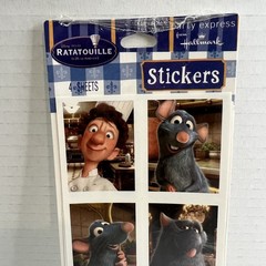 Lot Of 4 New In Package Ratatouille Disney Hallmark Party Stickers Birthday