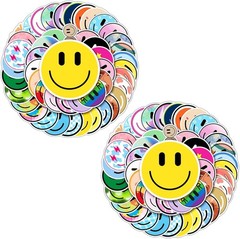 Fun Waterproof Cartoon Smiling Stickers Set – Perfect For Children & Teachers