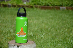 Capybara Orange Bath Sticker – Cute Chill Vinyl Hot Spring Animal Decal