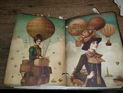 Vintage Travel Junk Journal Scrapbook USA Seller