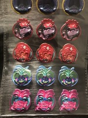 Dream Works Trolls World Tour 3D Metallic Stickers – 18 Stickers