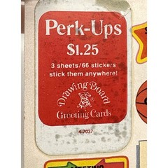 Vtg Calendar Planner Stickers Perk Ups School Sports Pep Rally Game 65 TOTAL