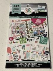 Create 365: Happy Memory Keeping; MemorY planning Sticker Pack. NEW 432 Pieces