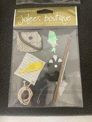 jolee’s boutique stickers Camping and Hiking Stickers NOS Lot of 6 Dimensional
