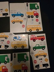 Vintage Mrs. Grossman’s CITY STREETS TRANSPORTATION Sticker Sheet Lot