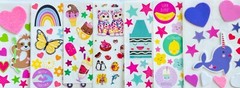 1079+ Stickers Toddler Teacher Incentive Inspiration fun shapes party favors