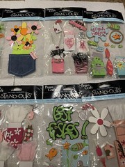 Provo Craft Stand-Outs Lot (15) Scrapping Supplies Lot 2005