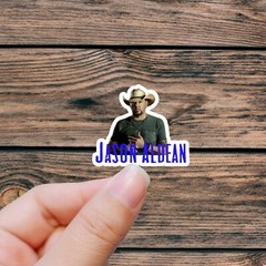 Country Music Sticker Pack Jason Aldean Try That In A Small Town Mirror Stickers