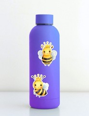 Queen Bee Die Cut Vinyl Stickers Scrapbooking Laptop Waterbottle