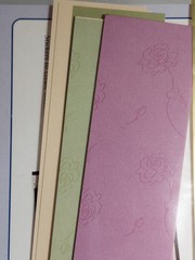 Creative Memories FLOWER BUD Printed Photo Mounting Paper Strips