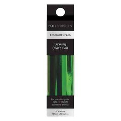 FOIL FUSION – LUXURY CRAFT FOIL – 6 PKGS – 3 COLORS – RED, GOLD, GREEN = 2 EACH