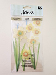 RETIRED XL Jolee’s Boutique Embellishments – Vellum Daffodils – SPJV010