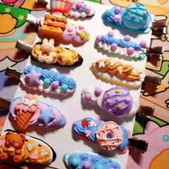 Fake Sprinkles 3.5~5mm long, 4~5mm wide, 0.5~2mm thick, 12 Bottles Mixed 180g