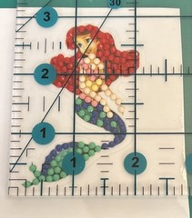 New! Ariel STICKER Princess Little Mermaid Diamond Art Decor Scrapbooking Disney