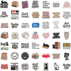 200 PCS Book Stickers for Adults,Bookish Stickers for Kindles,Book Journal Stick