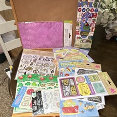 Crafter’s Square Stickabilities Scrapbooking Lot: Stickers & Rub-On, Holiday
