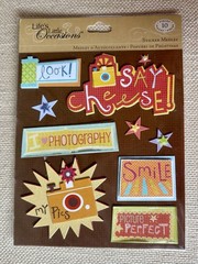 2 PC~ K&COMPANY Life’s Little Occasions Sticker Medley~PHOTOGRAPHY & TRAVEL~ NEW