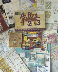 Baby And Kids Scrapbook Supplies Lot Stickers Stamps Frames Pooh Suzy’s Zoo NEW
