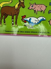 Okee Dokee Reusable Stickers Plus Activity Board Canada Pack 3 on Board