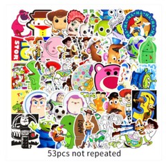 Toy Story Buzz Stickers Skateboard Laptop Luggage Decal Toy Story Disney 53 pcs