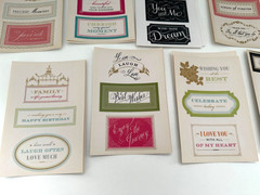 Anna Griffin Artfully Said Vellum Quote 143 Stickers – AG 528 New – Scrapbooking